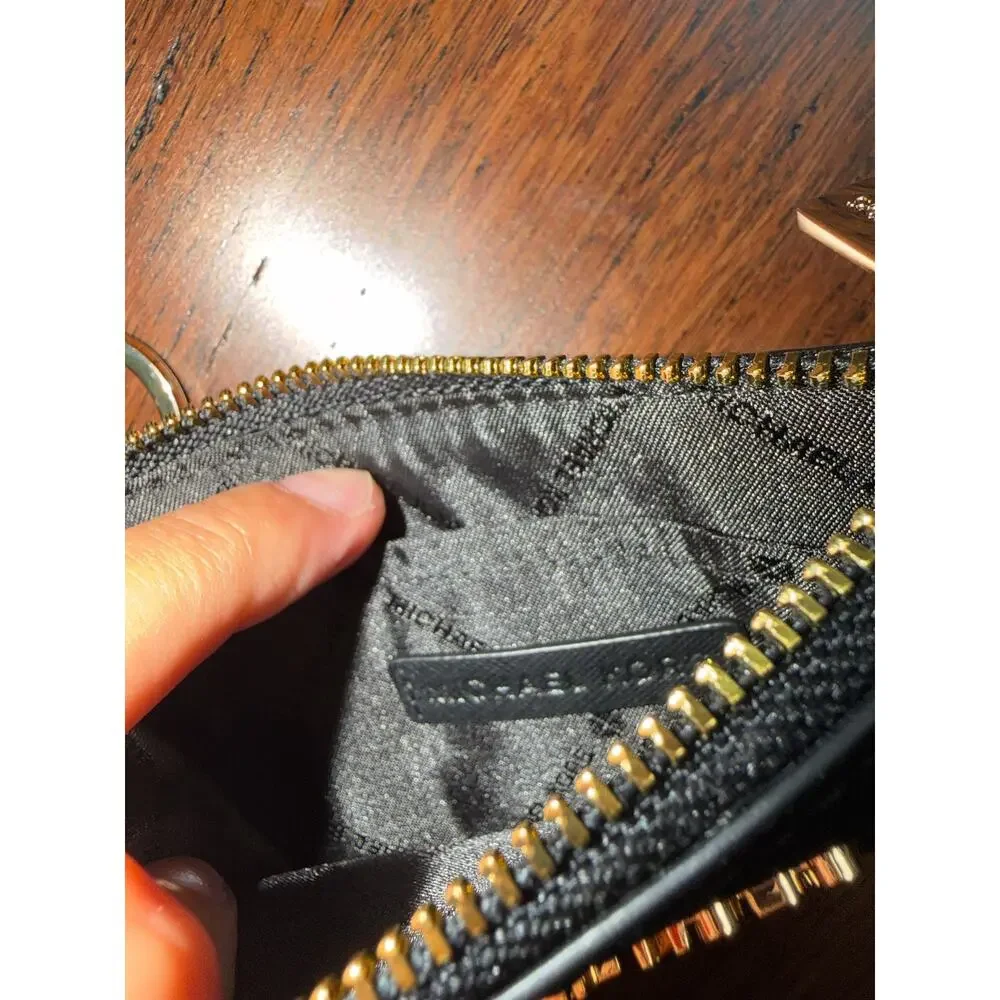 Michael Kors Jet Set Travel Small Saffiano Leather Coin Pouch ID Holder Wallet